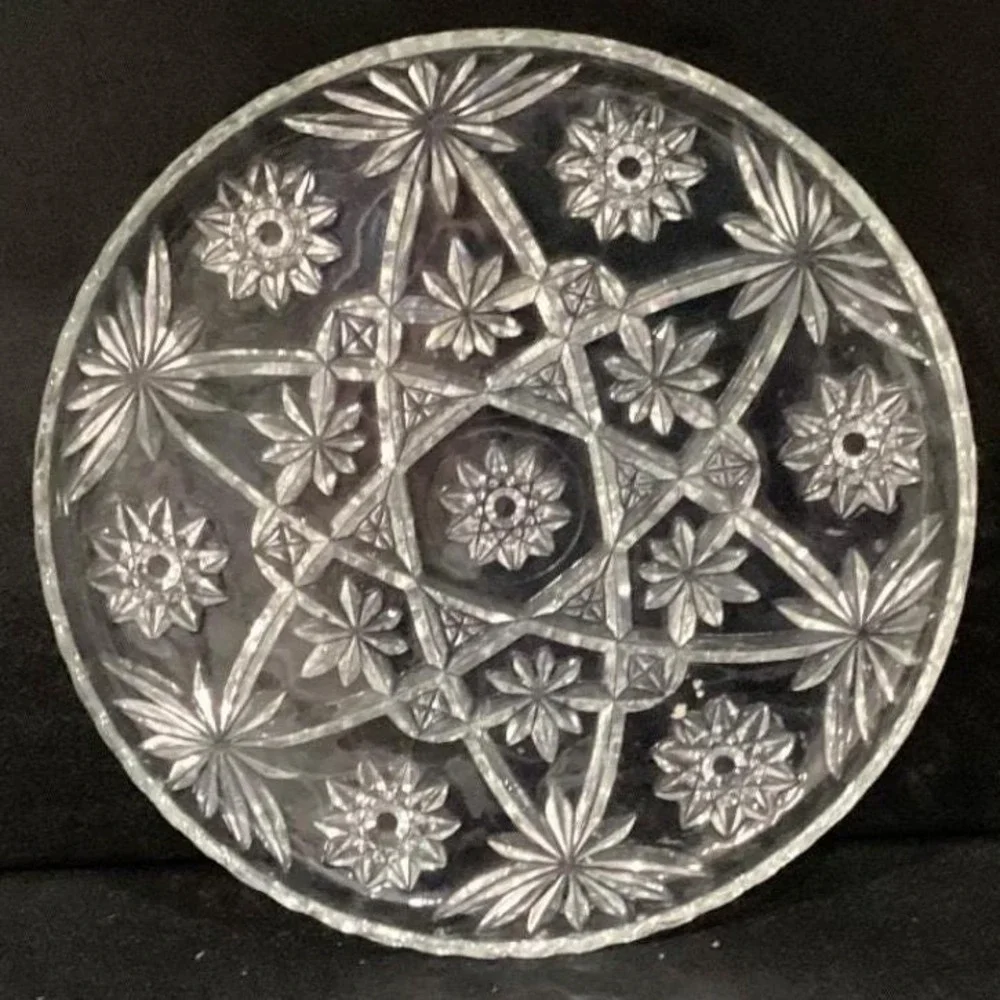 Anchor Hocking clear pressed